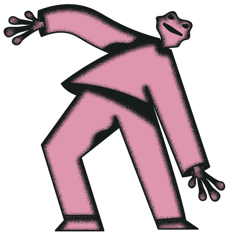 Tanzende Kaktingo-Figur